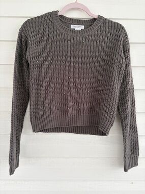 ✨ 3 for $20 Bundle Deal ✨ Cozy Charcoal Women's Crew Neck Sweater